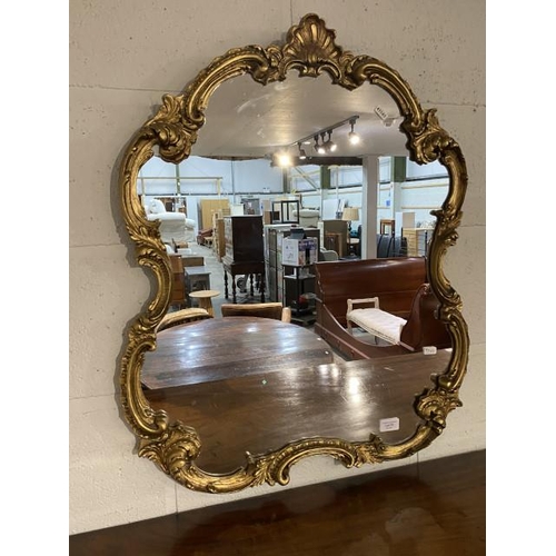 70 - Good quality gilt framed mirror 76 x 63cm