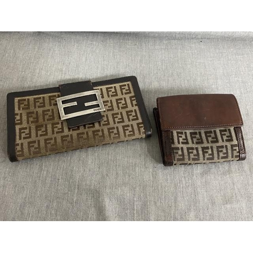 329 - 2 Fendi purses (signs of wear and tear)