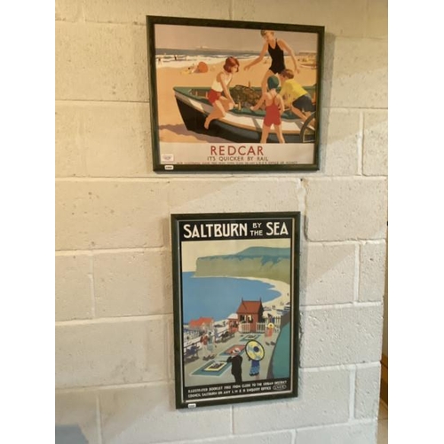 234 - 2 framed posters 