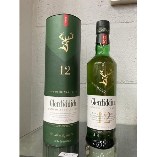 312 - Glenfiddich ‘Our Original Twelve’  Single Malt Scotch Whisky 70cl