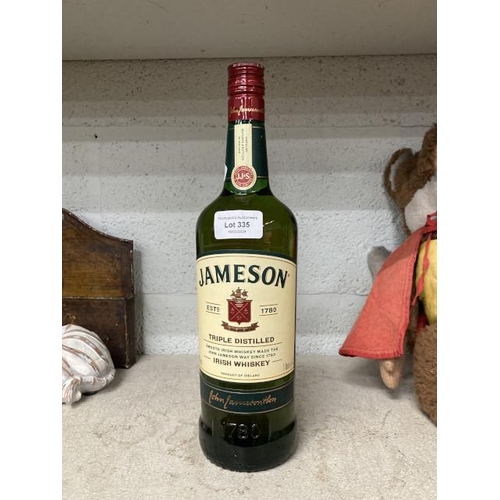 335 - Jameson Triple Distilled Irish Whiskey 1 litre