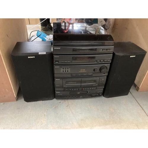 415 - Sony LBT-A190 music system with speakers (no remote)