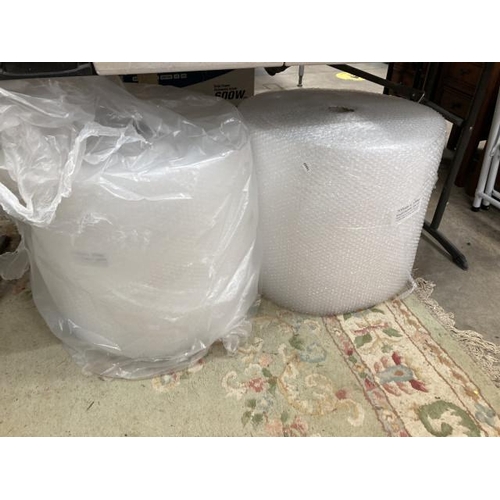 453 - 2 rolls 500mm x 100m small bubble wrap