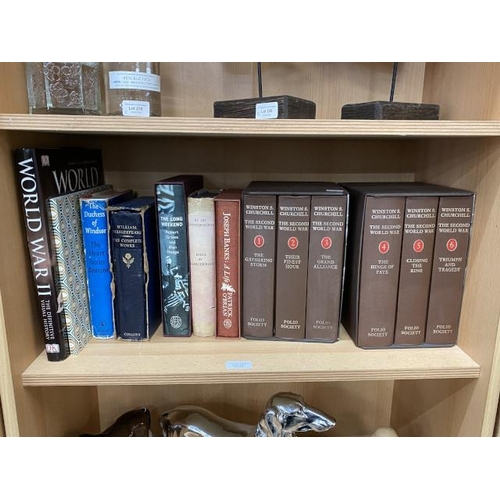 237 - Books; Winston Churchill WWII 6 volume Folio set, Duchess of Windsor, William Shakespeare 'The Compl... 