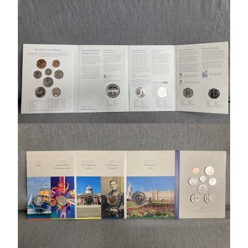 248 - Royal Mint 2024 UK BU annual coin set