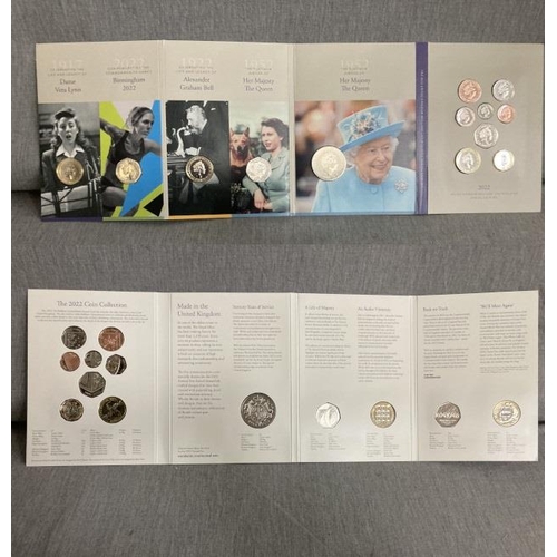 249 - Royal Mint 2022 UK BU annual coin set