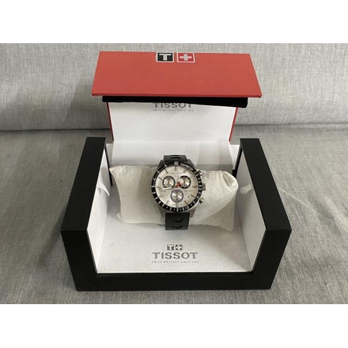 257 - Boxed Tissot PRS516 100M sapphire crystal watch T044417