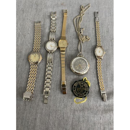 317 - Collection of watches inc. Beverly Hills Polo Club LB0026 watch, Norbee fob watch on chain, Tessori,... 