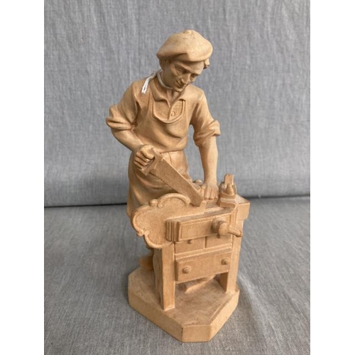 333 - Finely carved carpenter