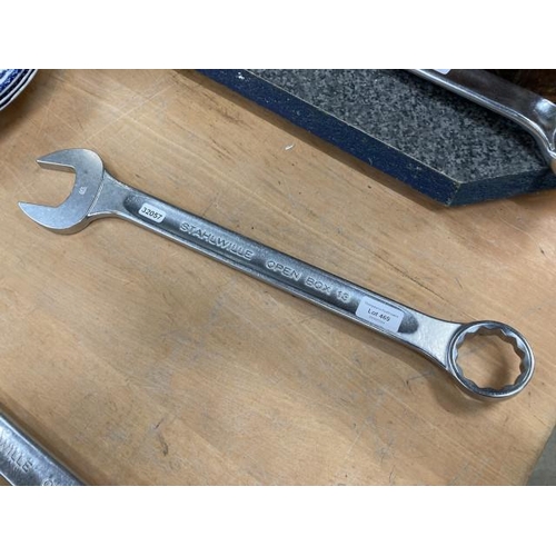 469 - STAHLWILLE 13 - 46mm comb spanner - as new