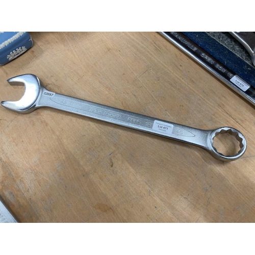 471 - Teng Tools 46mm comb spanner - as new