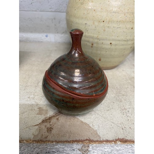 354 - 13 pieces of Studio art pottery