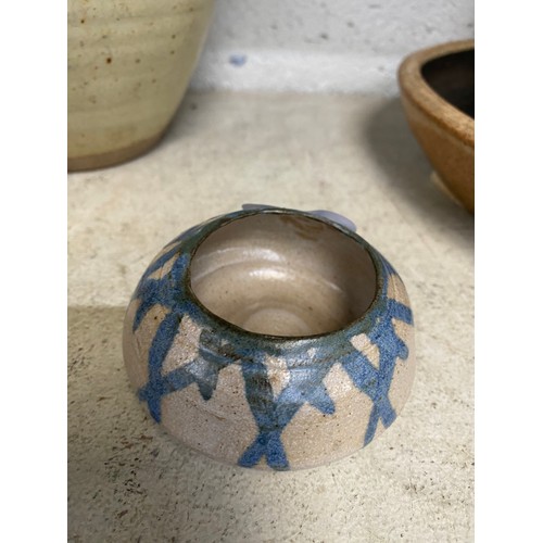 354 - 13 pieces of Studio art pottery