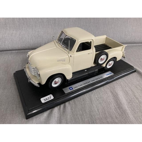 462 - Diecast 1953 Chevrolet 3100 pick up truck by Welly