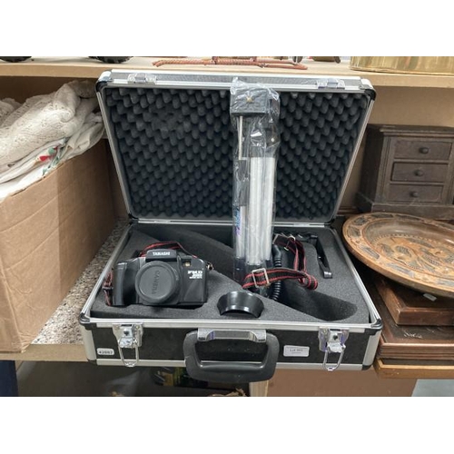 503 - Cased Tamashi FMD system camera with tripod