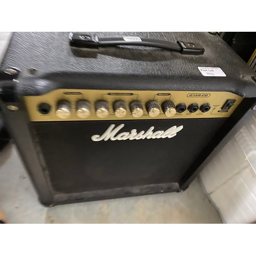 553 - Rocket Special electric guitar & Marshall G15R CD AMP