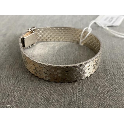 271 - 925 silver articulated bracelet 37.5g