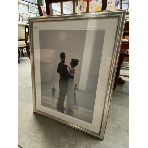 101 - Gilt framed Jack Vettriano print 64 x 81cm