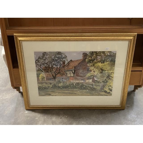 108 - Framed Sidney Wright watercolour 56 x 72cm