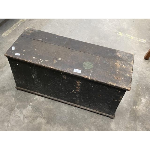 131 - Rustic pine tool box 33H 68W 28D