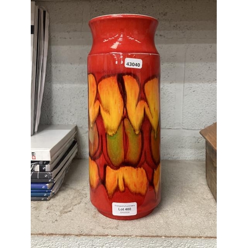 400 - Poole 1970's Delphis vase 31cm