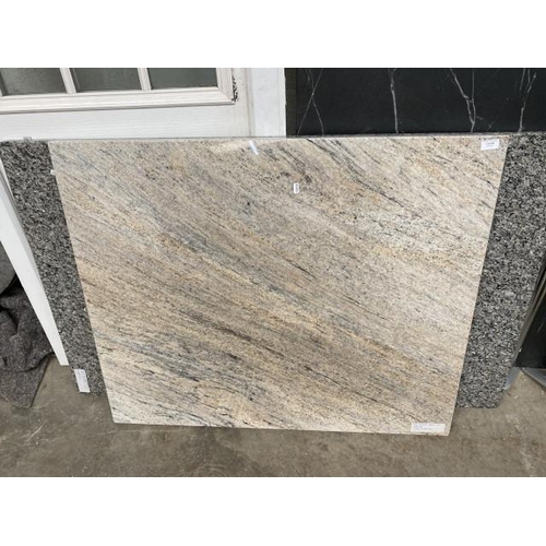 64 - Ivory fantasy table top granite 30mm thick, 1080 x 900mm