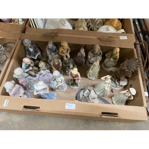 561 - Assorted collectables including Hornsea Saffron, Doverstone ‘Heather’ etc