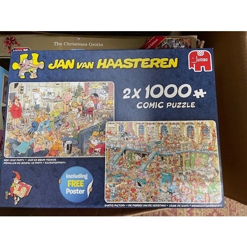 556 - 19 WASGIJ jigsaws including Only Fools & Horses 30th anniversary edition, Mystery 6,8,11 & 14, Chris... 