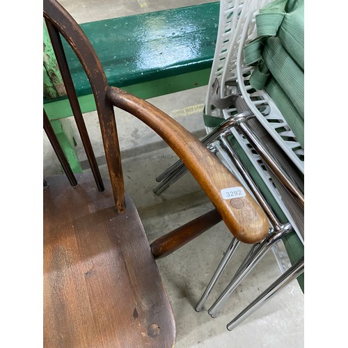 83 - Ercol Fleur De Lys Windsor chair 62W