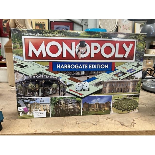 439 - Monopoly 'Harrogate' edition (sealed)