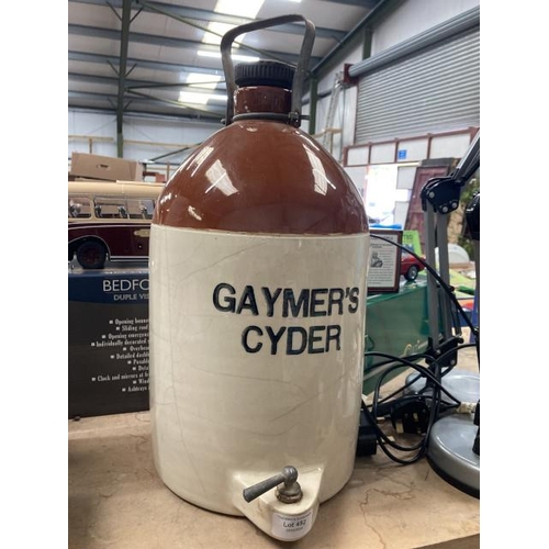 452 - Stoneware 'Gaymer's Cyder' bottle