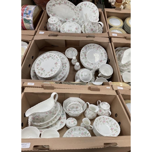 493 - Wedgwood 'Rosehip' tableware's (68 pieces)