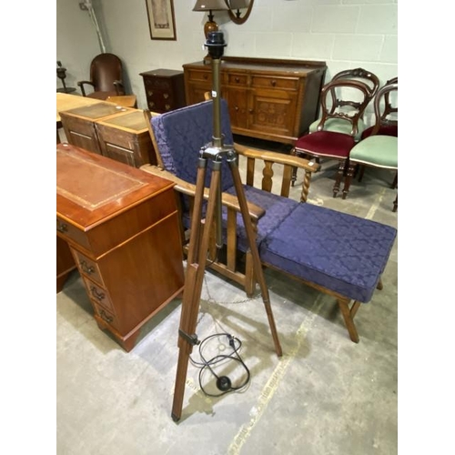 71 - Coach House tripod standard lamp