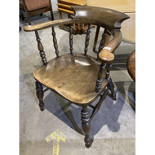 74 - 19th century Captain’s chair 65W