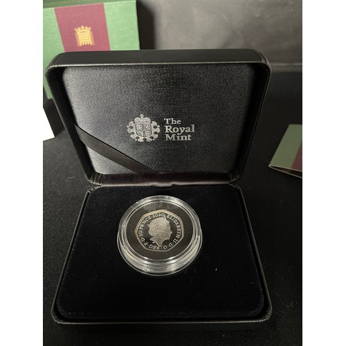 310 - “The Royal Mint” Withdrawal From The European Union 2020 UK 50p Silver Proof Coin
Denomination: 50p
... 