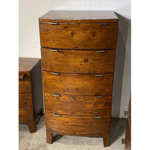 100 - Barker & Stonehouse Navajos 'Reclaimed Sustainable Furniture' The Bahama Collection 5 drawer chest 1... 