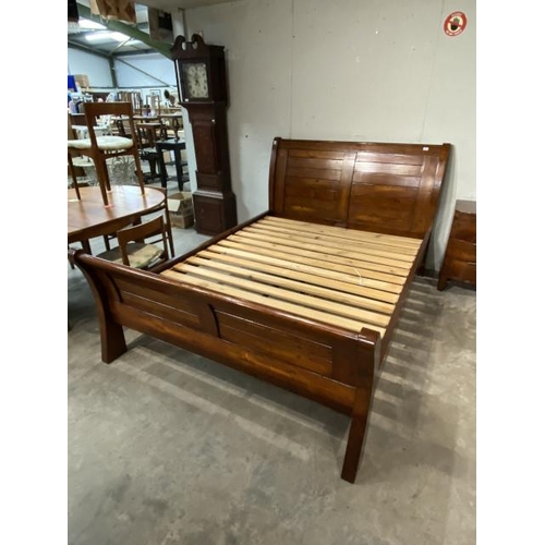 102 - Barker & Stonehouse Navajos 'Reclaimed Sustainable Furniture' The Bahama Collection king size bed fr... 