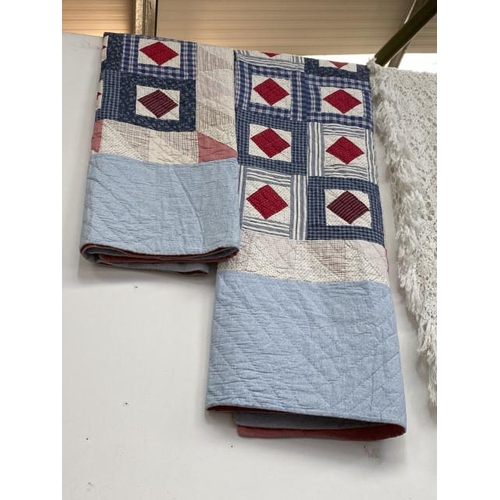 163 - 2 Ralph Lauren Estate quilts (168 x 229cm)