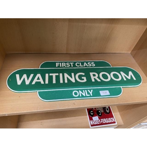 240 - Waiting Room sign