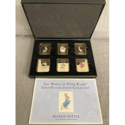 311 - The World of Peter Rabbit Gold-Plated Ingot Collection 
Dimensions: 50mm x 38.5mm
Finish: Proof-like... 