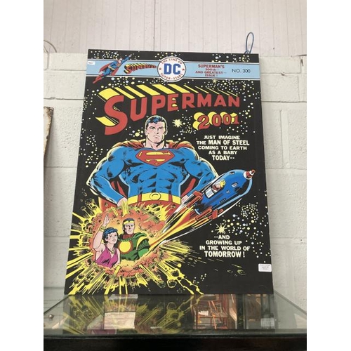 315 - DC Comics Superman canvas 60x80cm