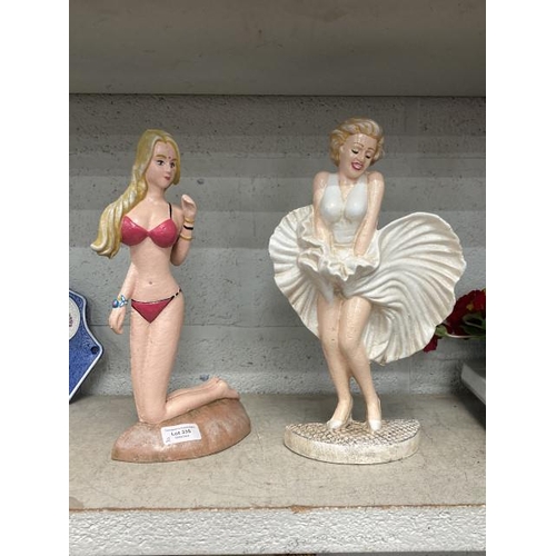 335 - Marilyn & Valeria doorstops