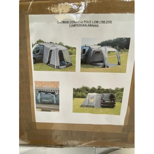 147 - Outdoor Revolution Cayman Cona F/G Low Awning (180-210cm)