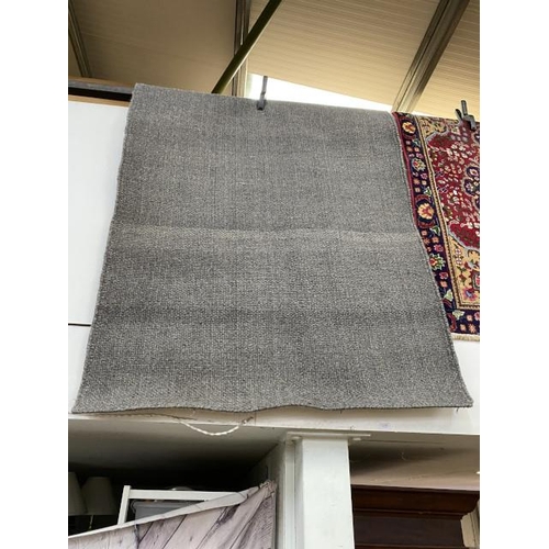 185 - Next grey rug 120 x 170cm