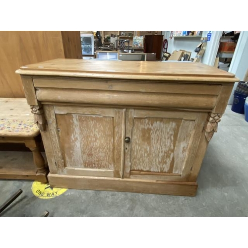 221 - Pine chiffonier 86H 108W 49D