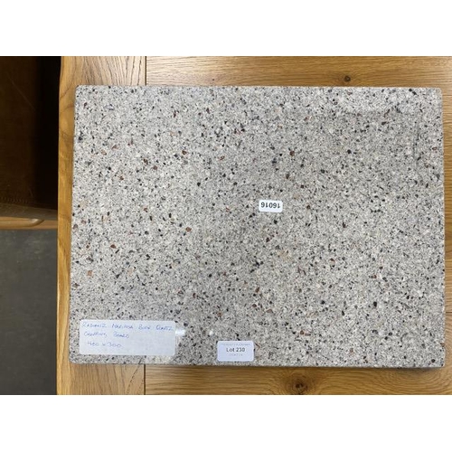 230 - Mariposa buff quartz chopping board 400 x 300mm