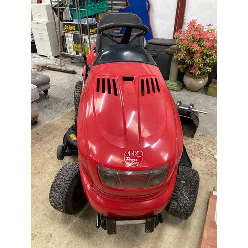 235 - AL-KO Powerline Concord T20-105 HD Lawn Tractor with 1 key and manual (in full working order)