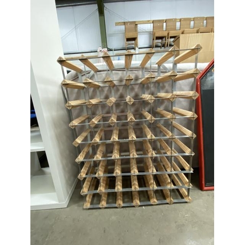 116 - 48 bottle wine rack