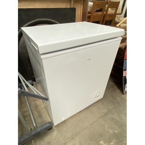 135 - LOGIK chest freezer 80H 74W 55D