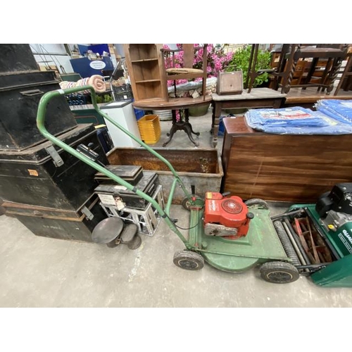 164 - Hayterette Machine No 247116 petrol lawnmower